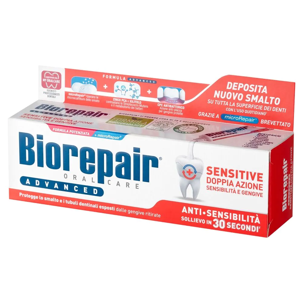 Biorepair Tandpasta Sensitive Tænder Avanceret