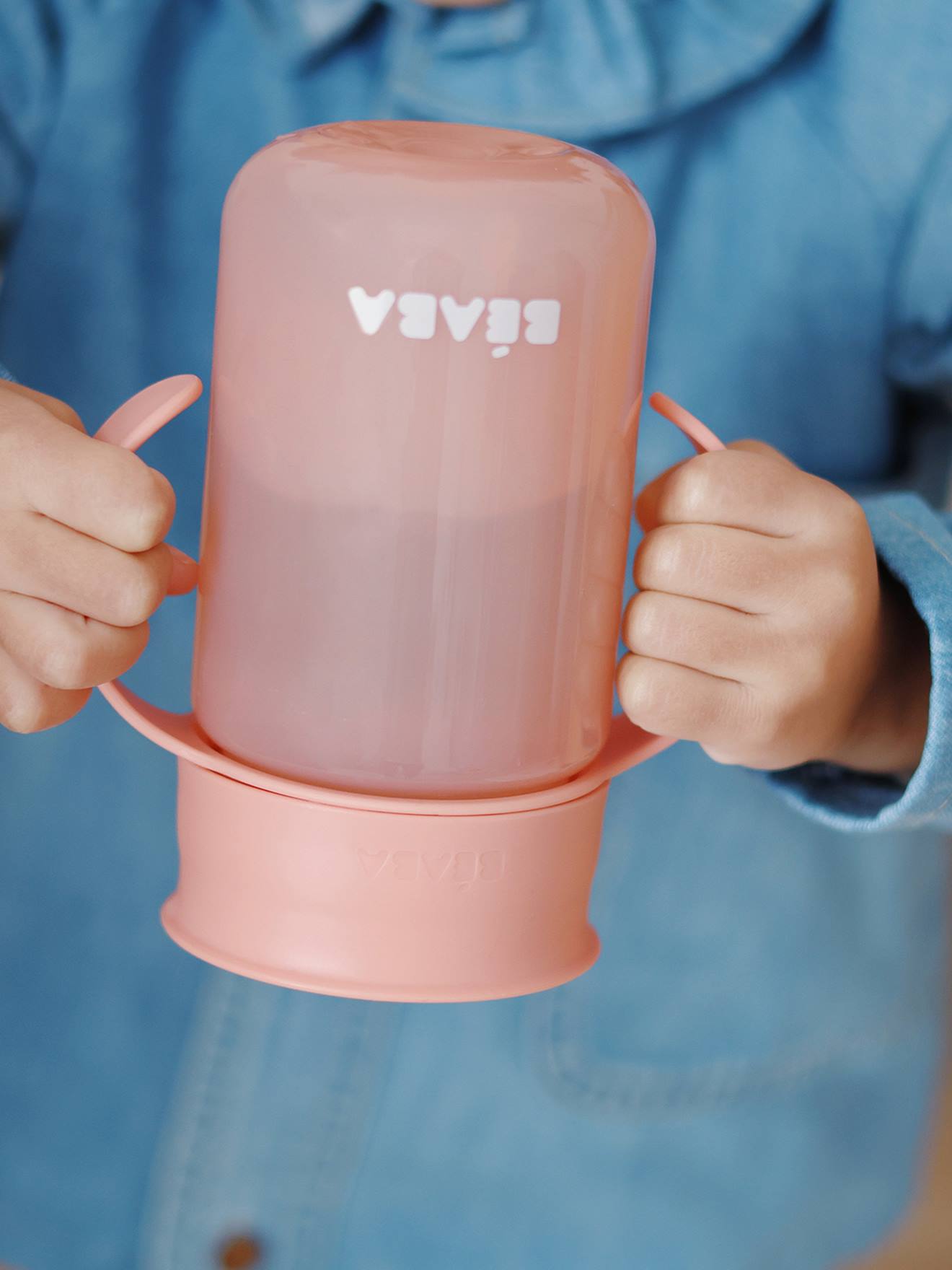 Tasse d'apprentissage 360° BEABA bleu