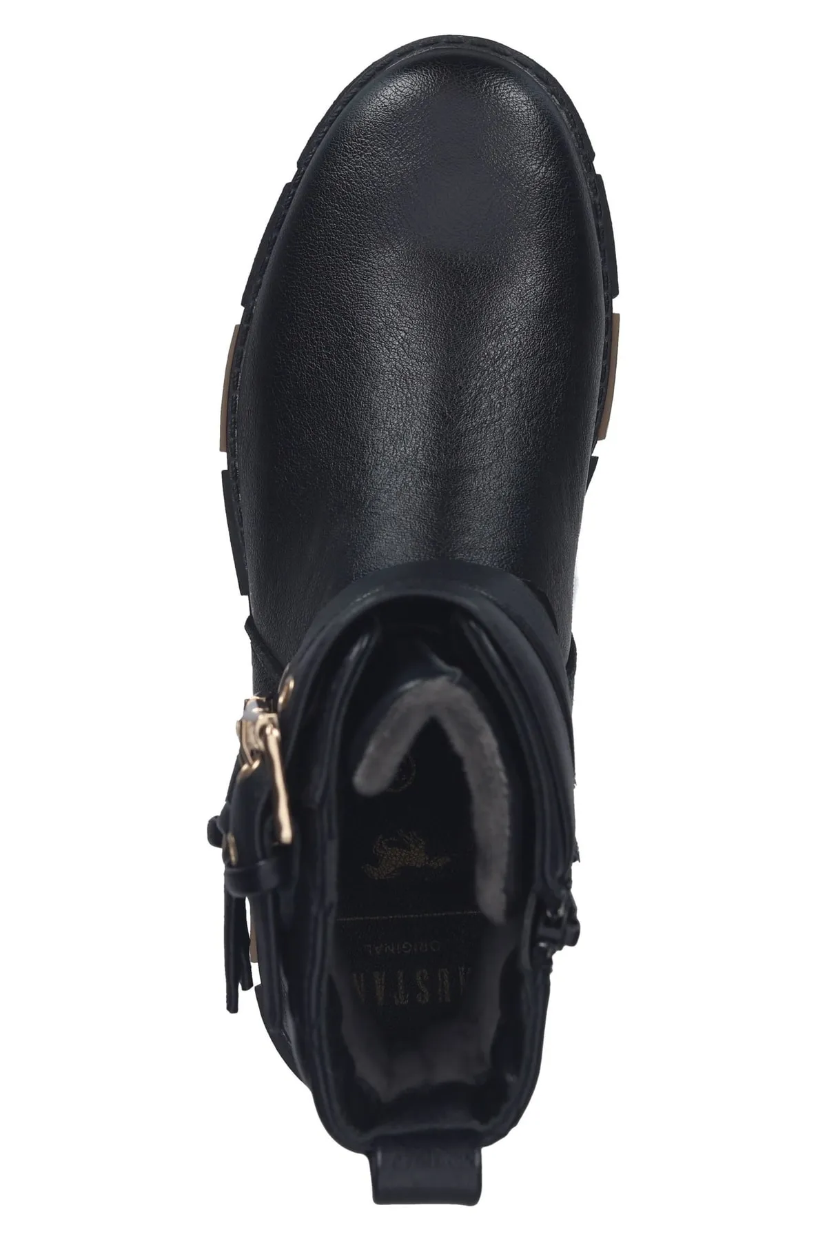 Mustang  Stiefelette - Schwarz - Blockabsatz