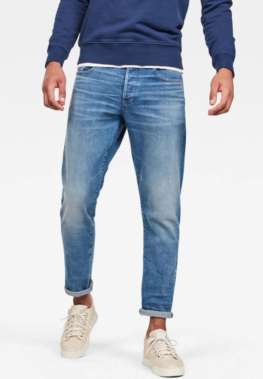 G-Star 3301 STRAIGHT TAPERED - Vaqueros de corte cónico