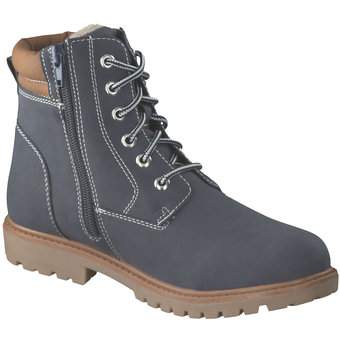 Puccetti Schnür Boots in blau