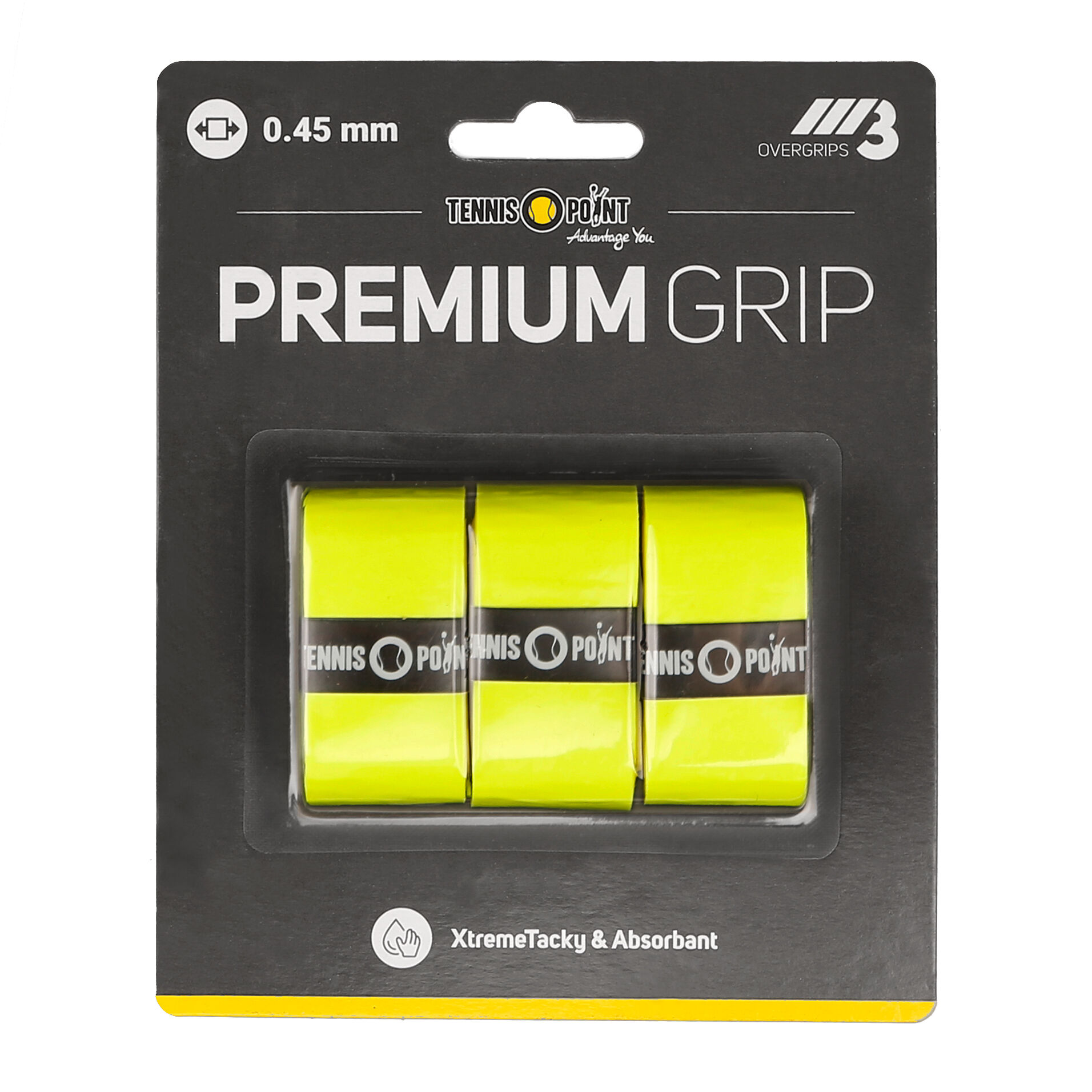 Premium Grip 3er Pack - Gelb