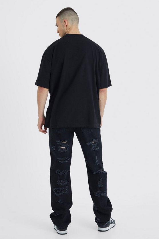 Tall lockere Jeans mit Rissen