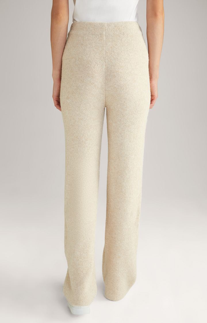 Strickhose in Beige