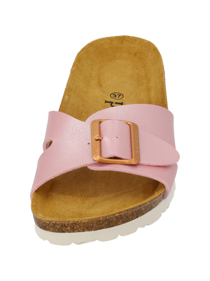 palado Pantoletten in rosa metallic günstig kaufen