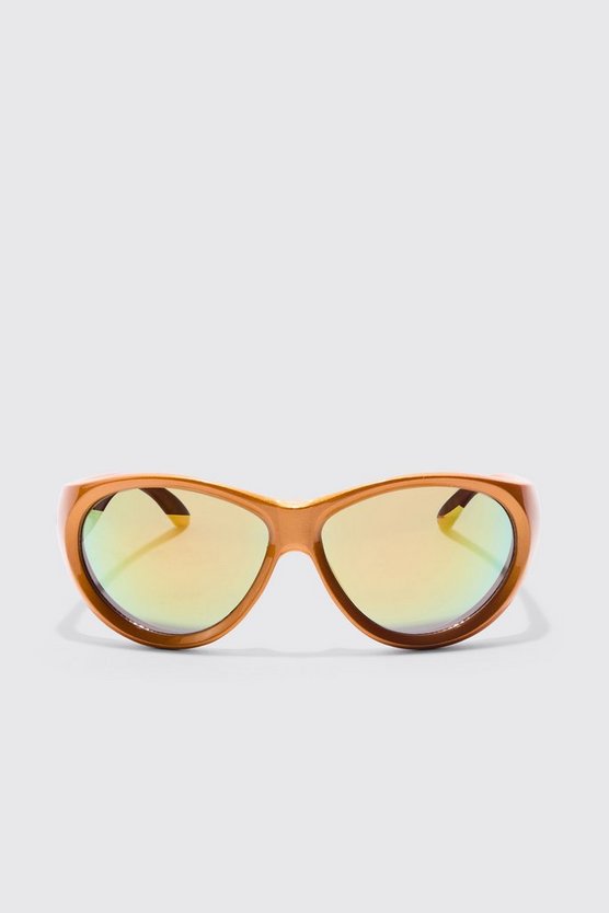 Verspiegelte Racer-Sonnenbrille