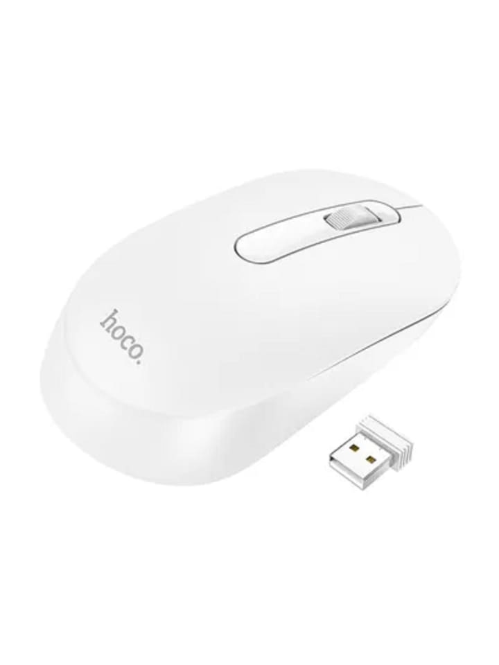 HOCO HOCO Funkmaus / Computermaus Platinium 2.4G GM14 weiß in Weiß günstig kaufen onesize