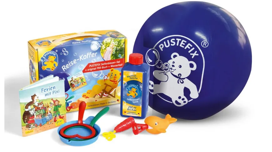 Pustefix - Reise-Koffer Set