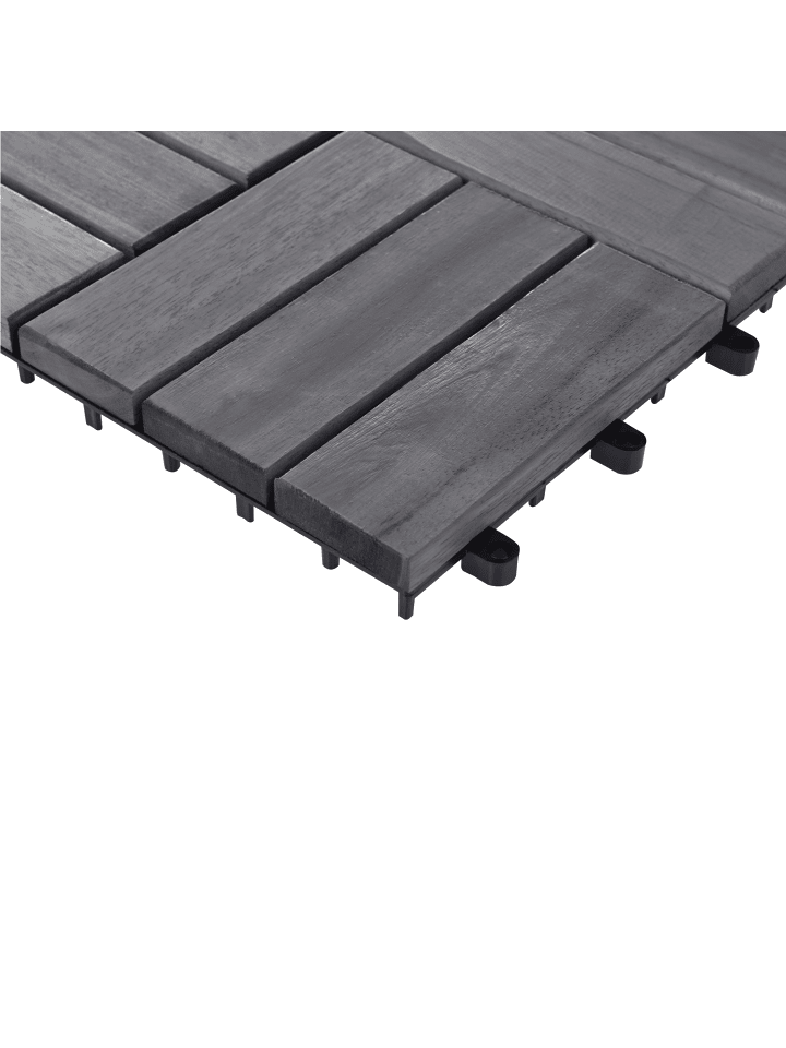 Beliani 10-tlg Outdoor Bodenbelag ACERENZA in Grau günstig kaufen onesize