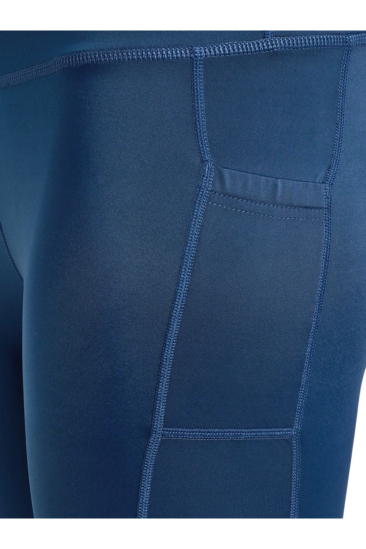hummel  Sport-Leggings - Blau - Mittlerer Bund