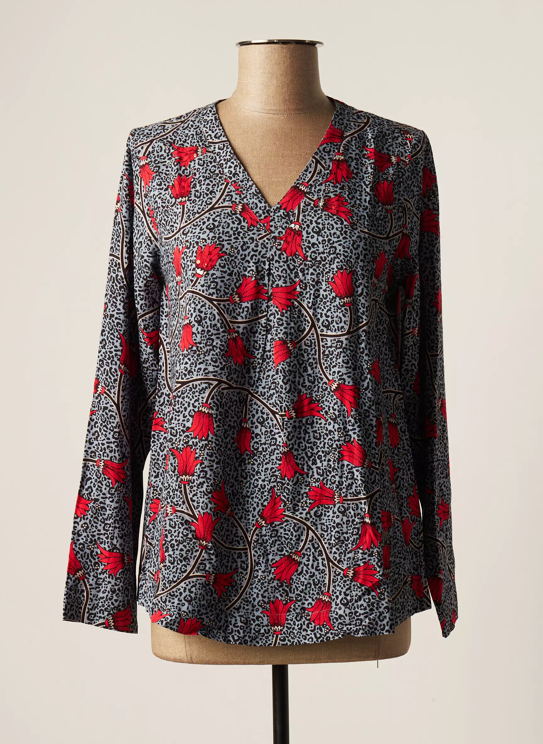 Agathe   Louise Blouses Femme couleur bleu
