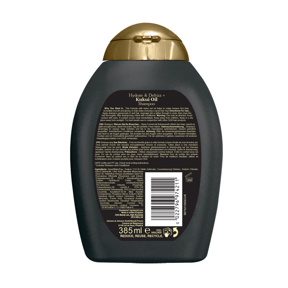 OGX Kukui Oil Shampoo 385 ml