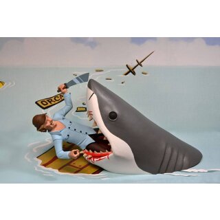 Der weiße Hai Actionfiguren Doppelpack Toony Terrors Jaws & Quint 15 cm
