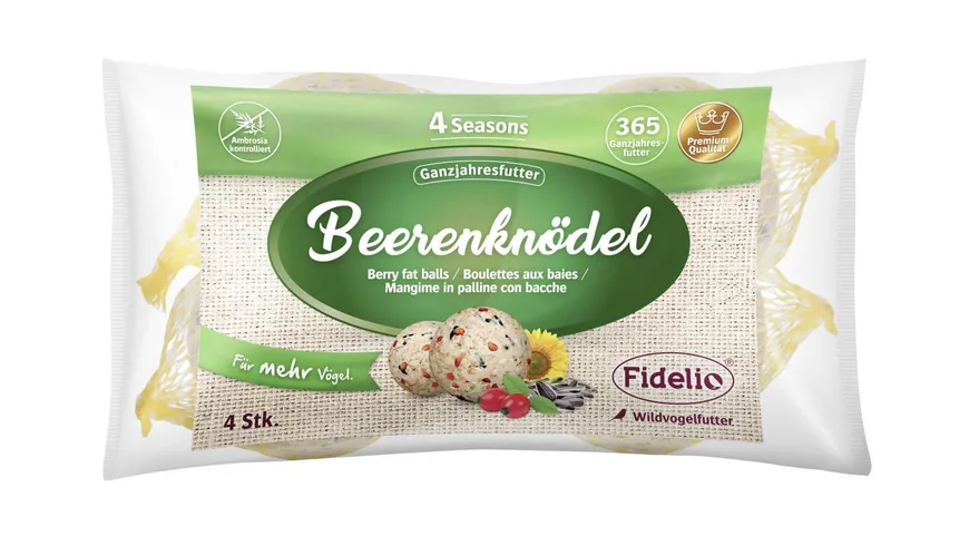 Fidelio Beeren-Knödel für Wildvögel