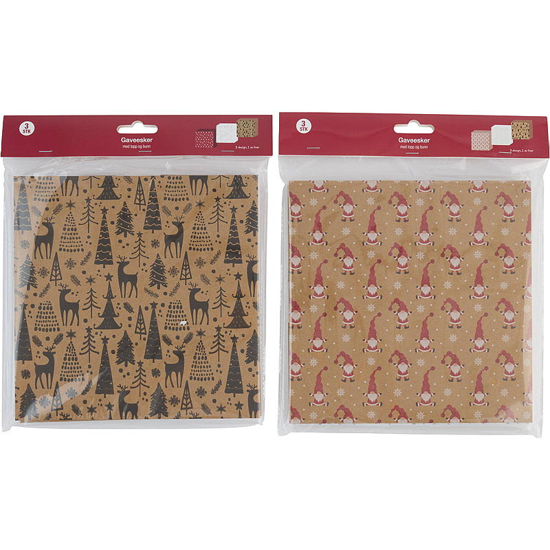 Home Gaveeske 3-pk m/topp & bunn