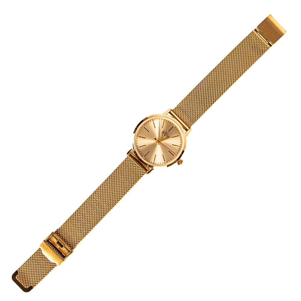 Damen-Armbanduhr WAPPEN Edelstahl gold