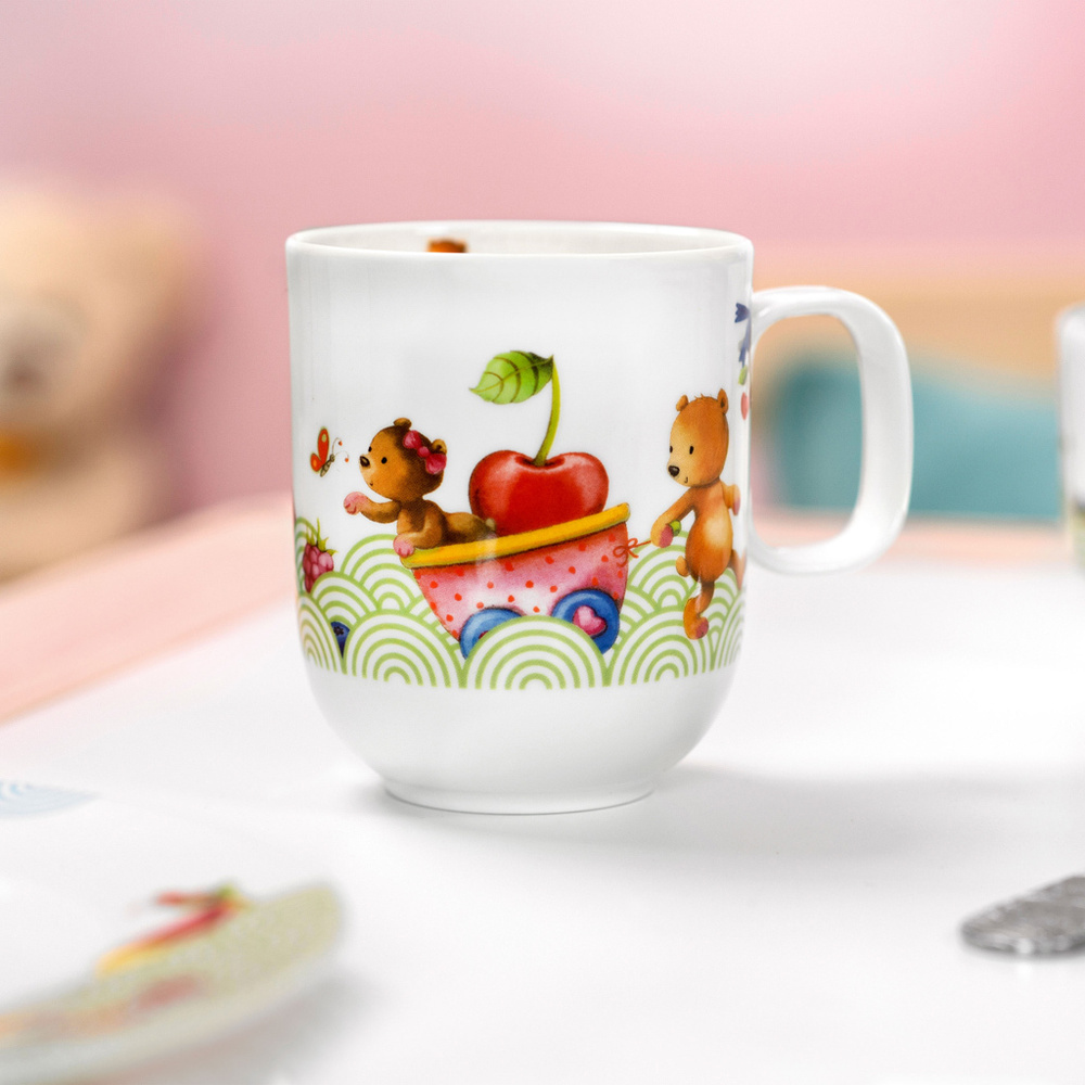 Villeroy & Boch Mug avec 1 anse pour enfants grande Hungry as a Bear Vaisselle pour enfant