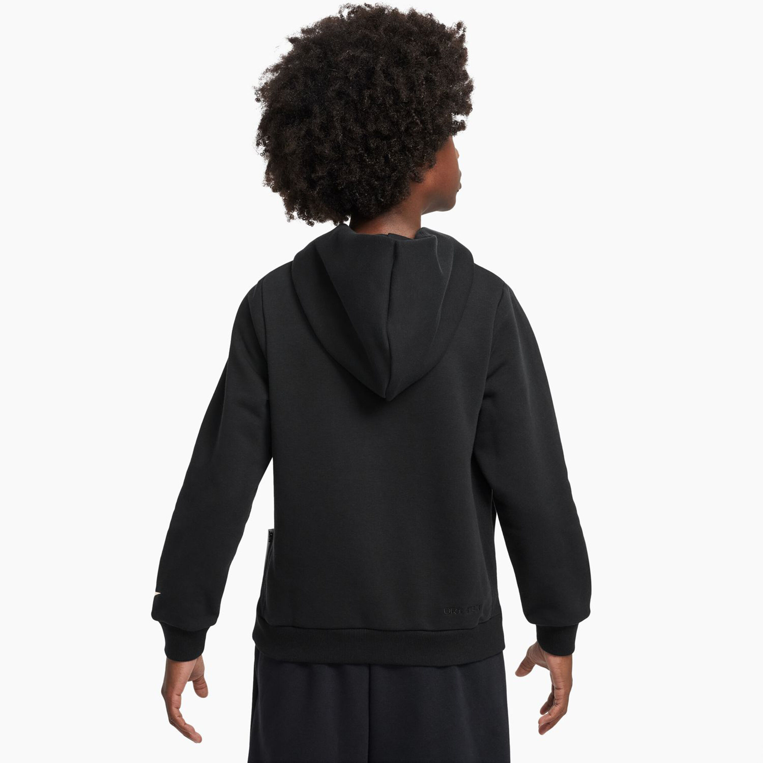 Dri-Fit Fleece PO Hoody Kinder - Schwarz
