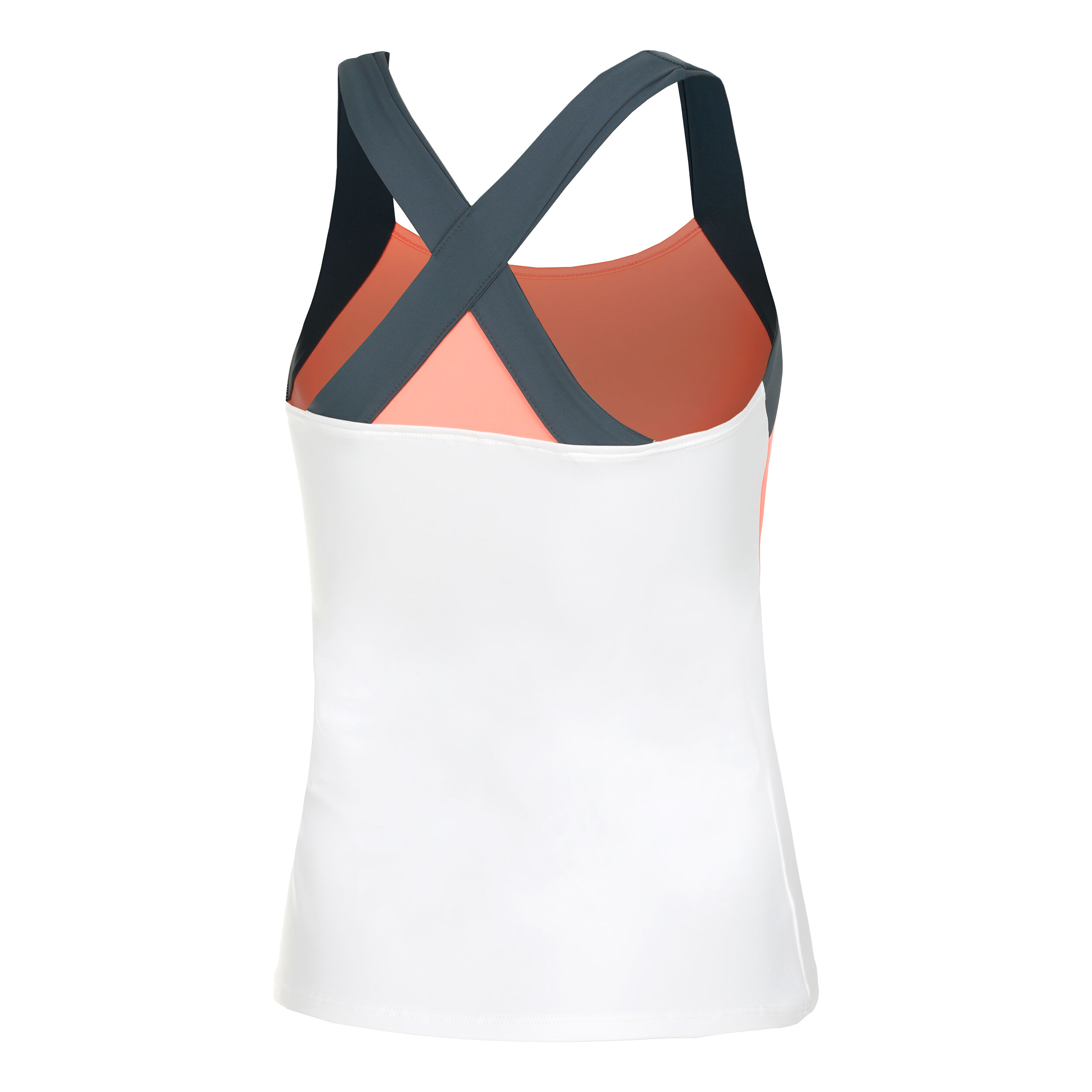 Nube Tank-Top Damen - Weiß, Koralle