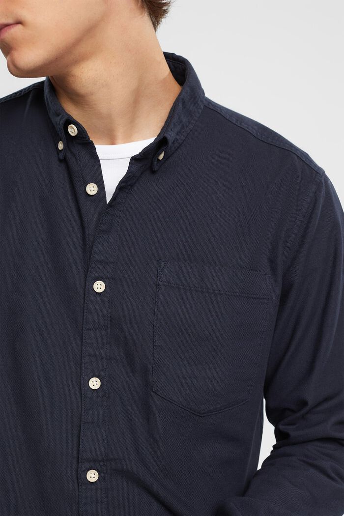 Button-Down-Hemd aus Baumwolle