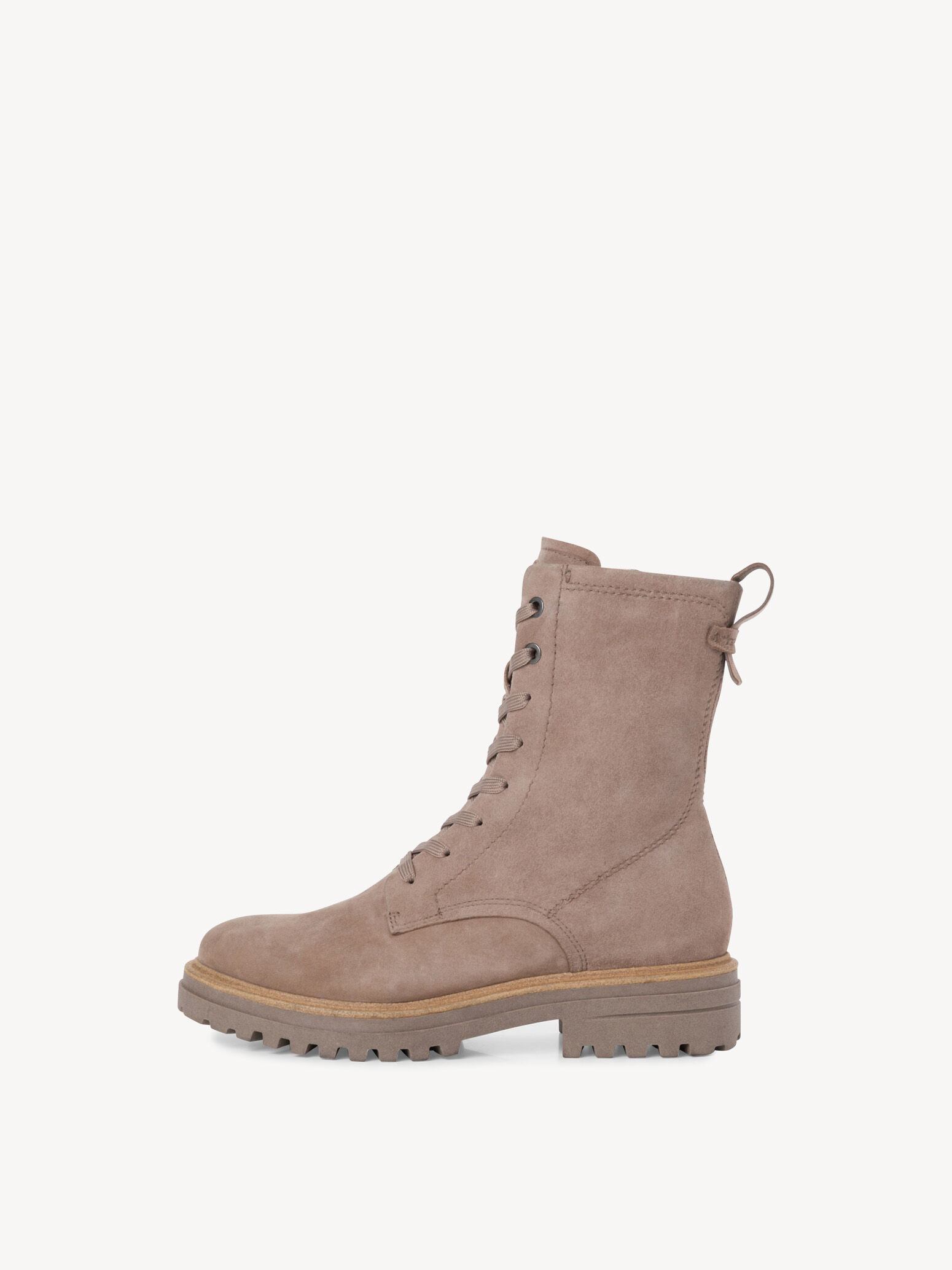 Bottine en cuir - marron