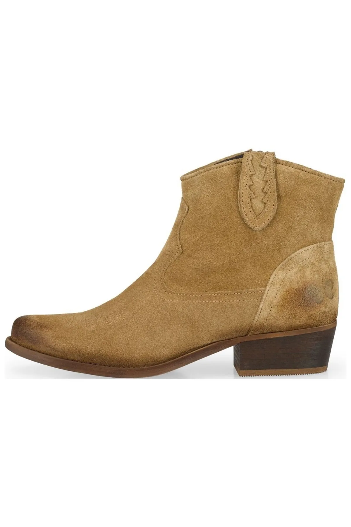 Felmini  Stiefelette - Grau - Blockabsatz