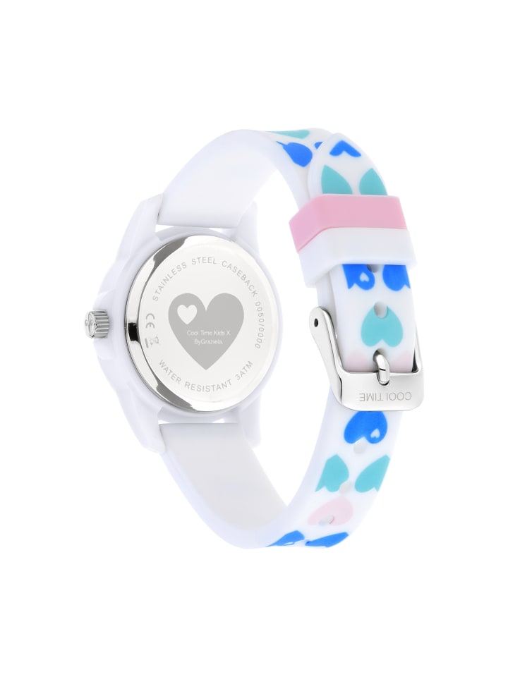Cool Time Armbanduhr in weiß günstig kaufen onesize