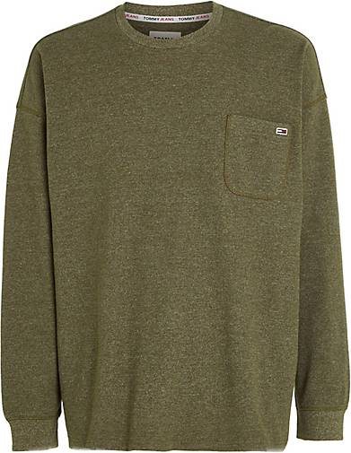 TOMMY-JEANS Herren Longsleeve TJM RLX WAFFLE SNIT TEE