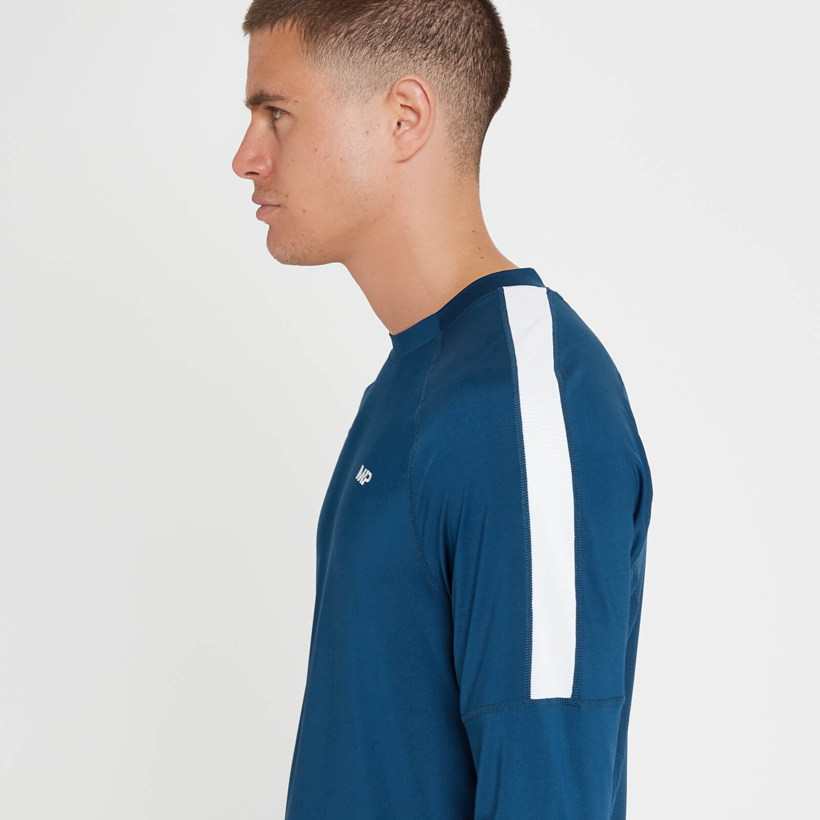 Haut à manches longues MP Tempo pour hommes – Bleu intense