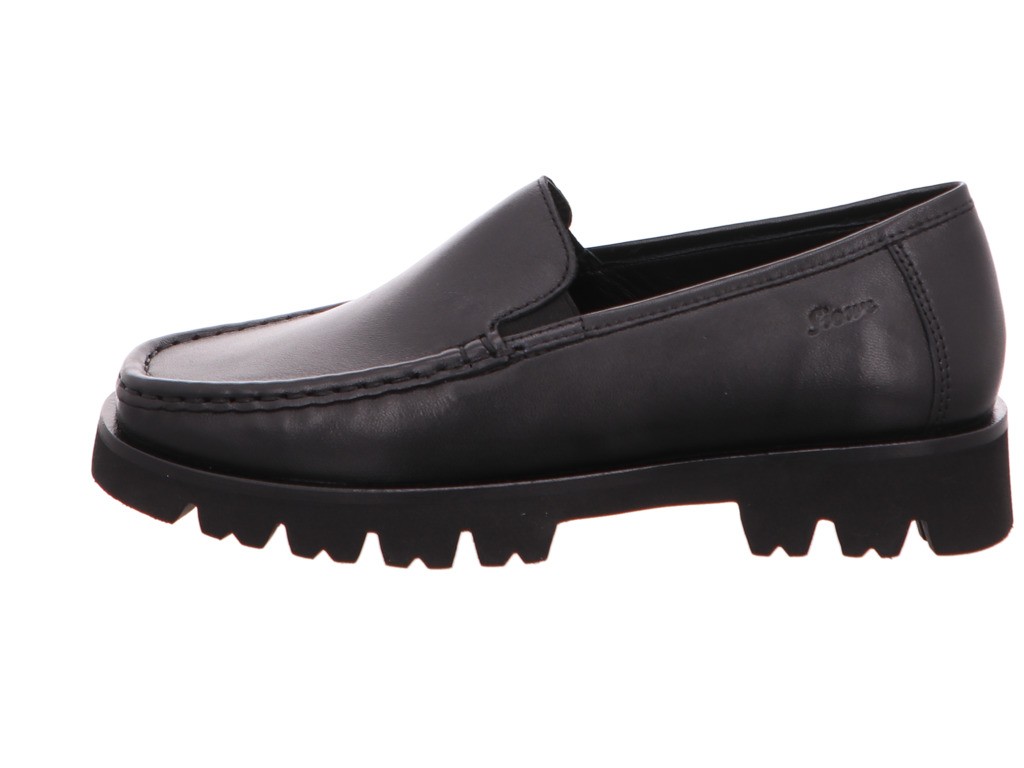 SIOUX Sportliche Slipper schwarz