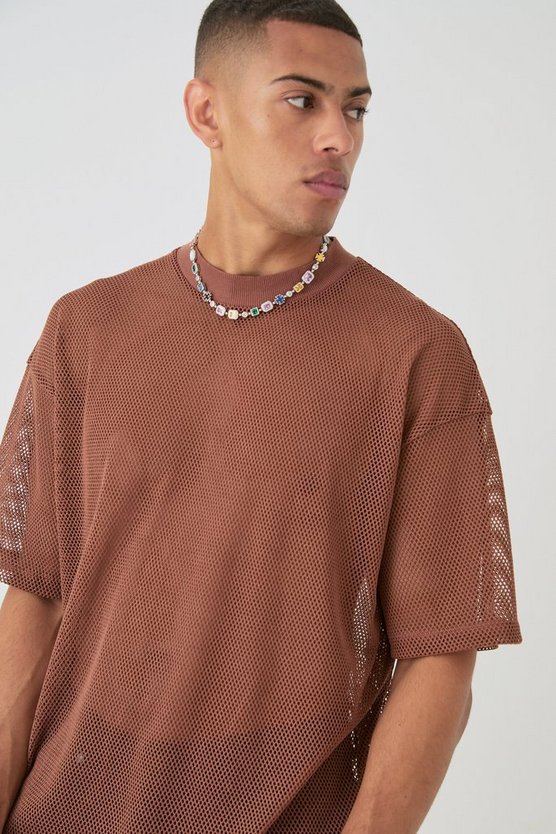 Oversize Mesh T-Shirt