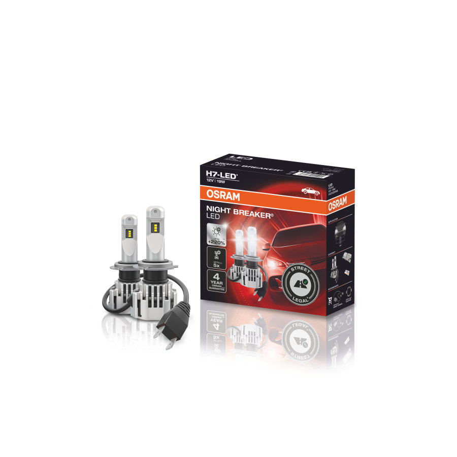 H7 Night Breaker LED von OSRAM, 2 Stück - ATU
