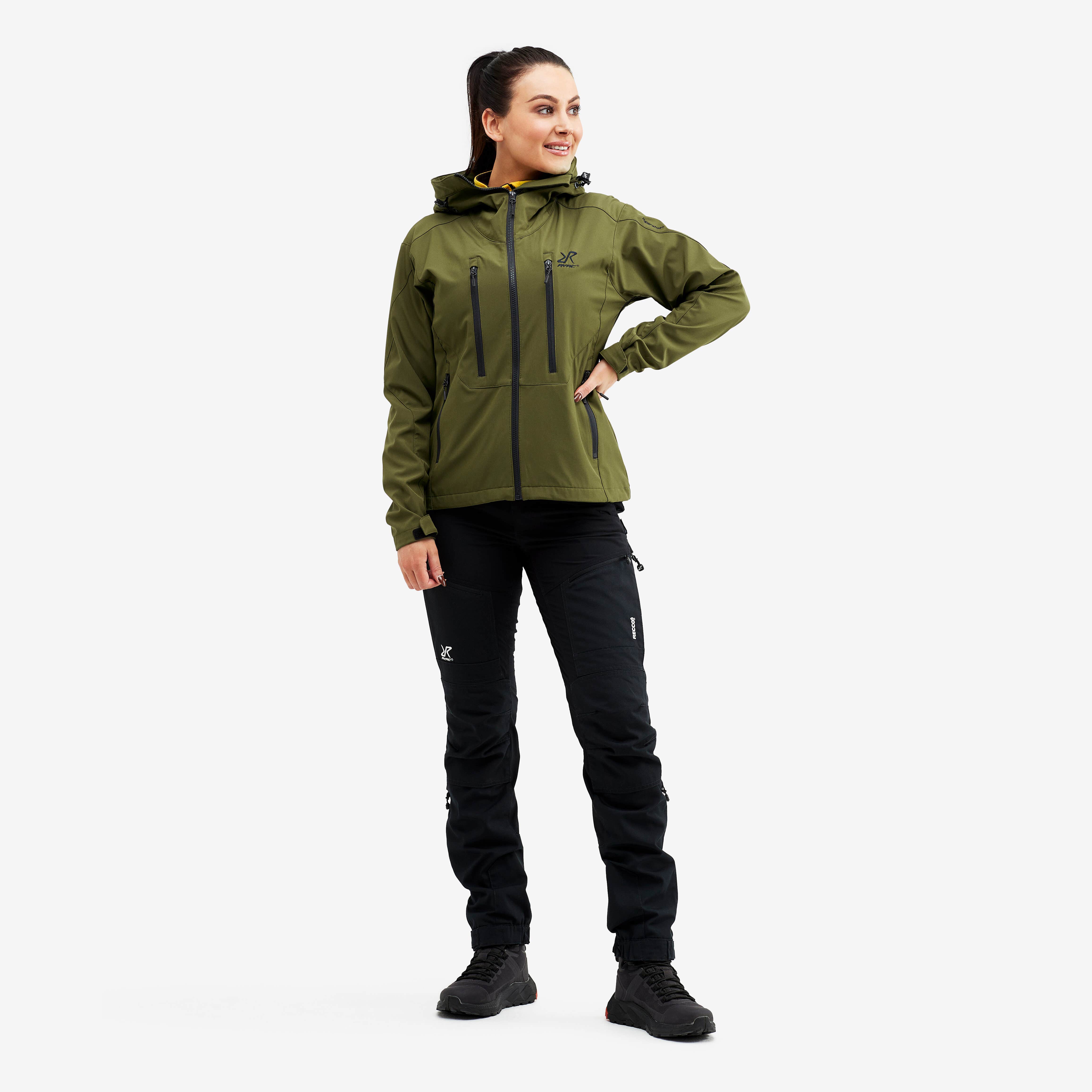 Trail Jacket Femme Dark Olive