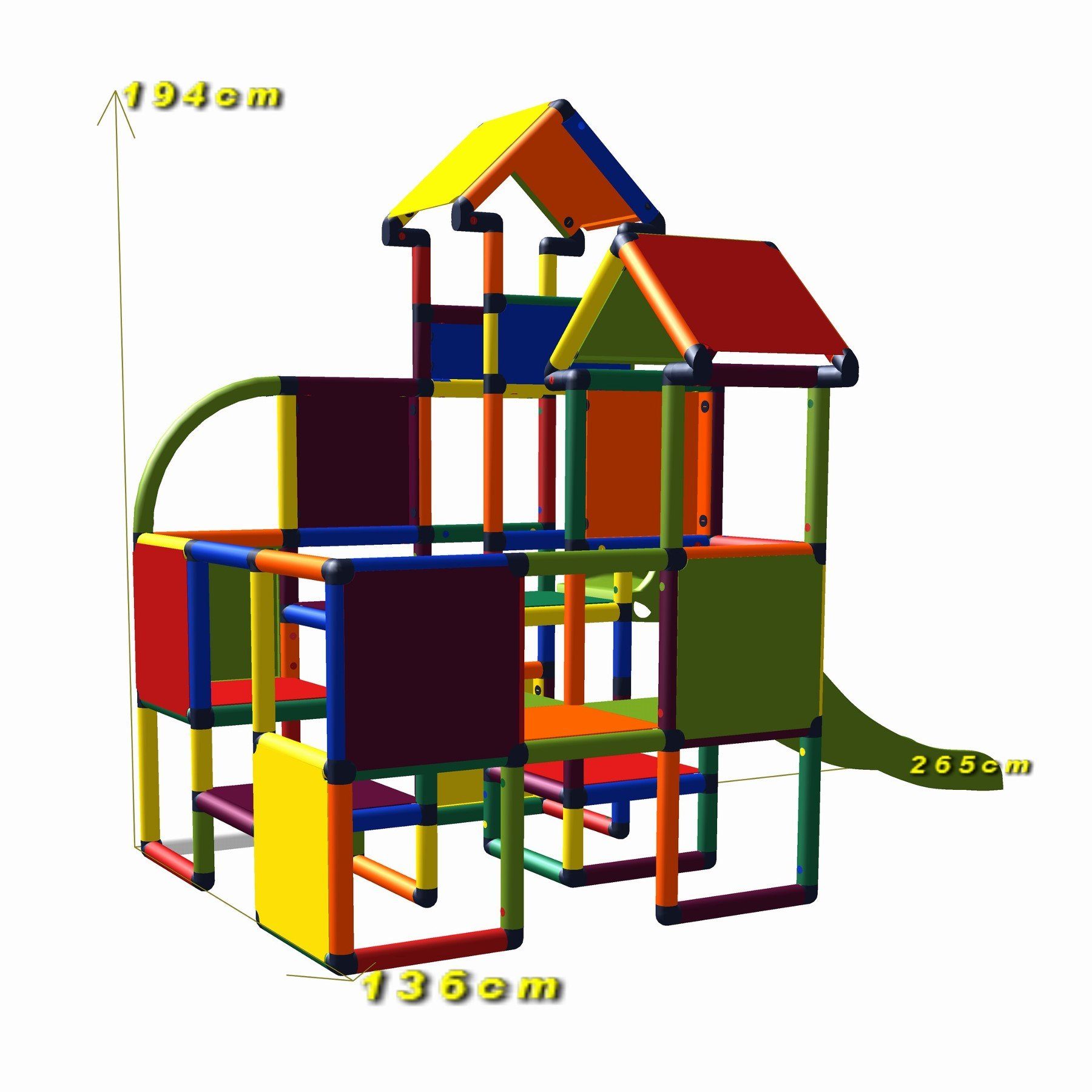 move and stic Konstruktions-Spielset Klettergerüst 