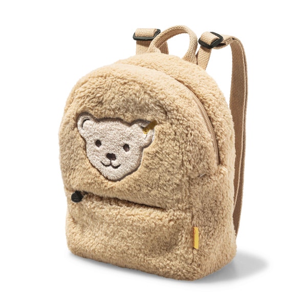 Rucksack mit Quietsche, 24 cm, beige