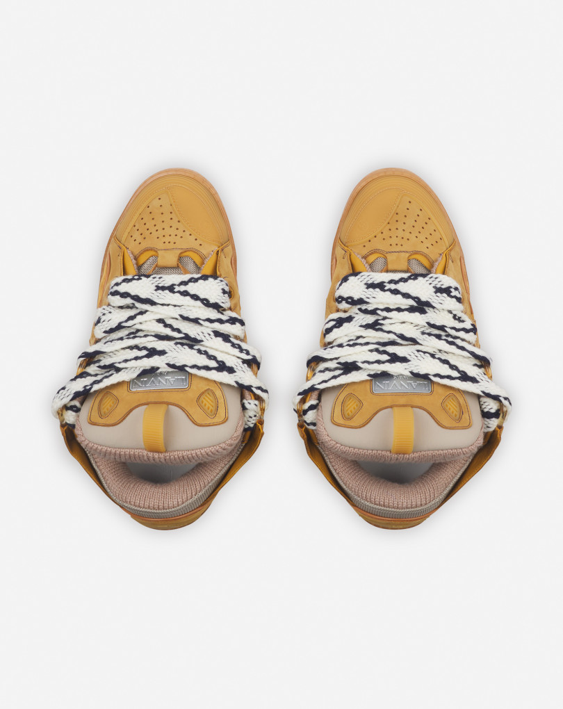 SNEAKERS CURB EN CUIR