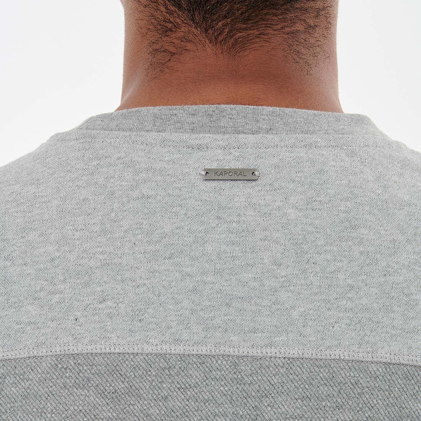 VOLA   Sweat gris homme