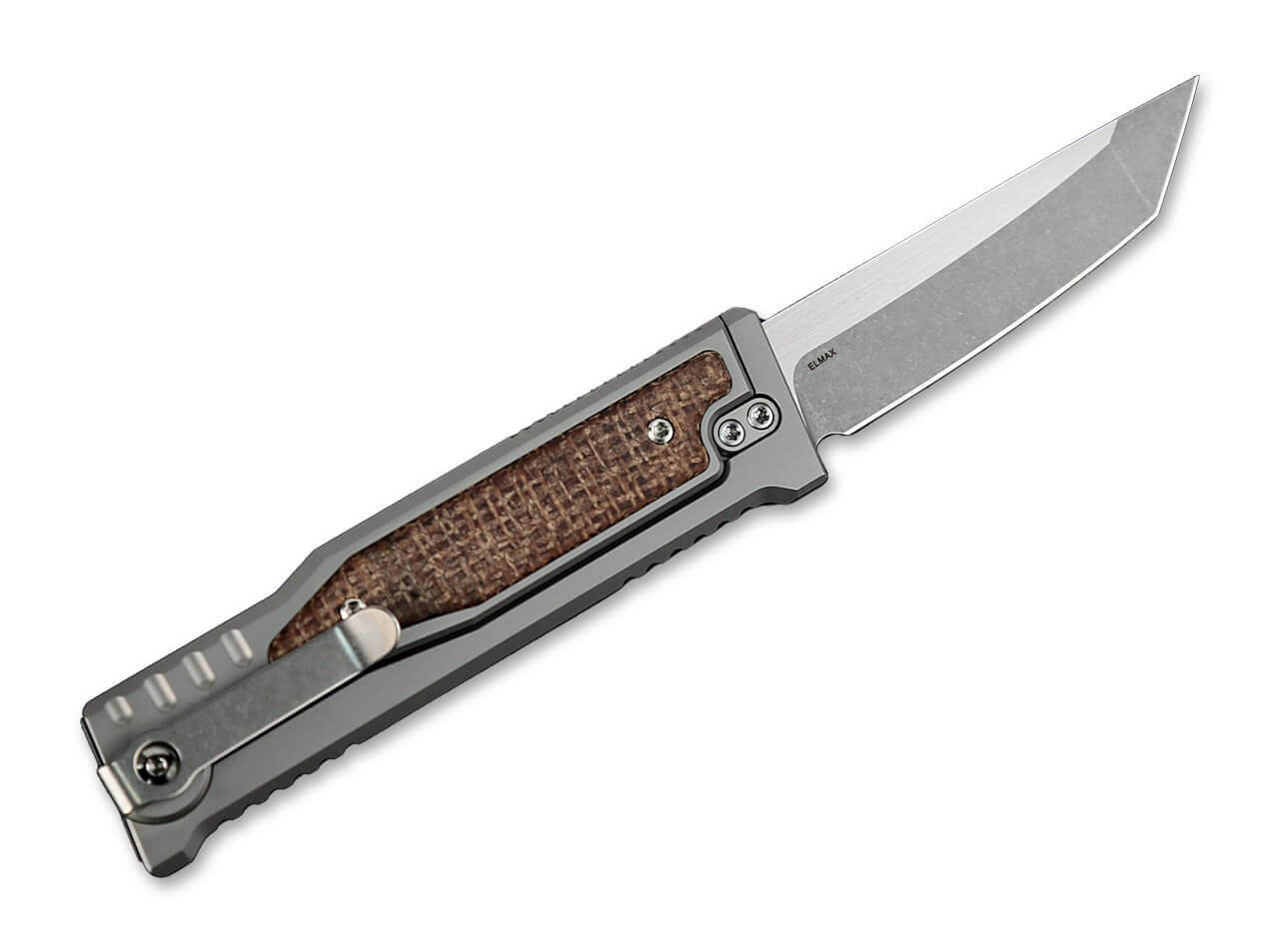 EXO-M Burlap Micarta Tanto