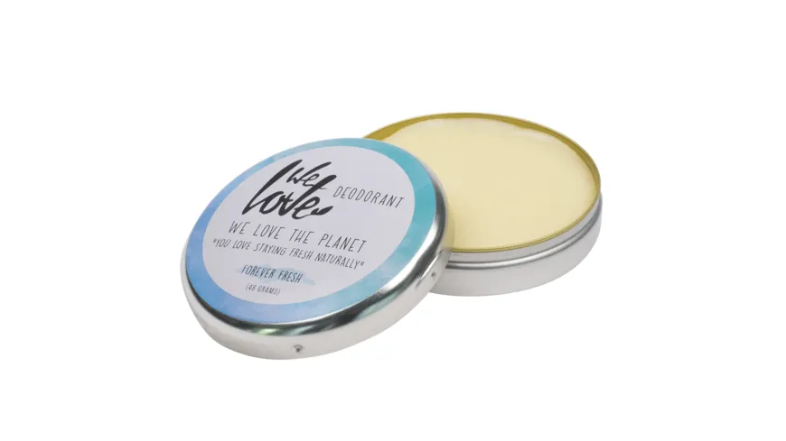 WE LOVE THE PLANET Natürliche Deodorant Creme - Forever Fresh 48 g