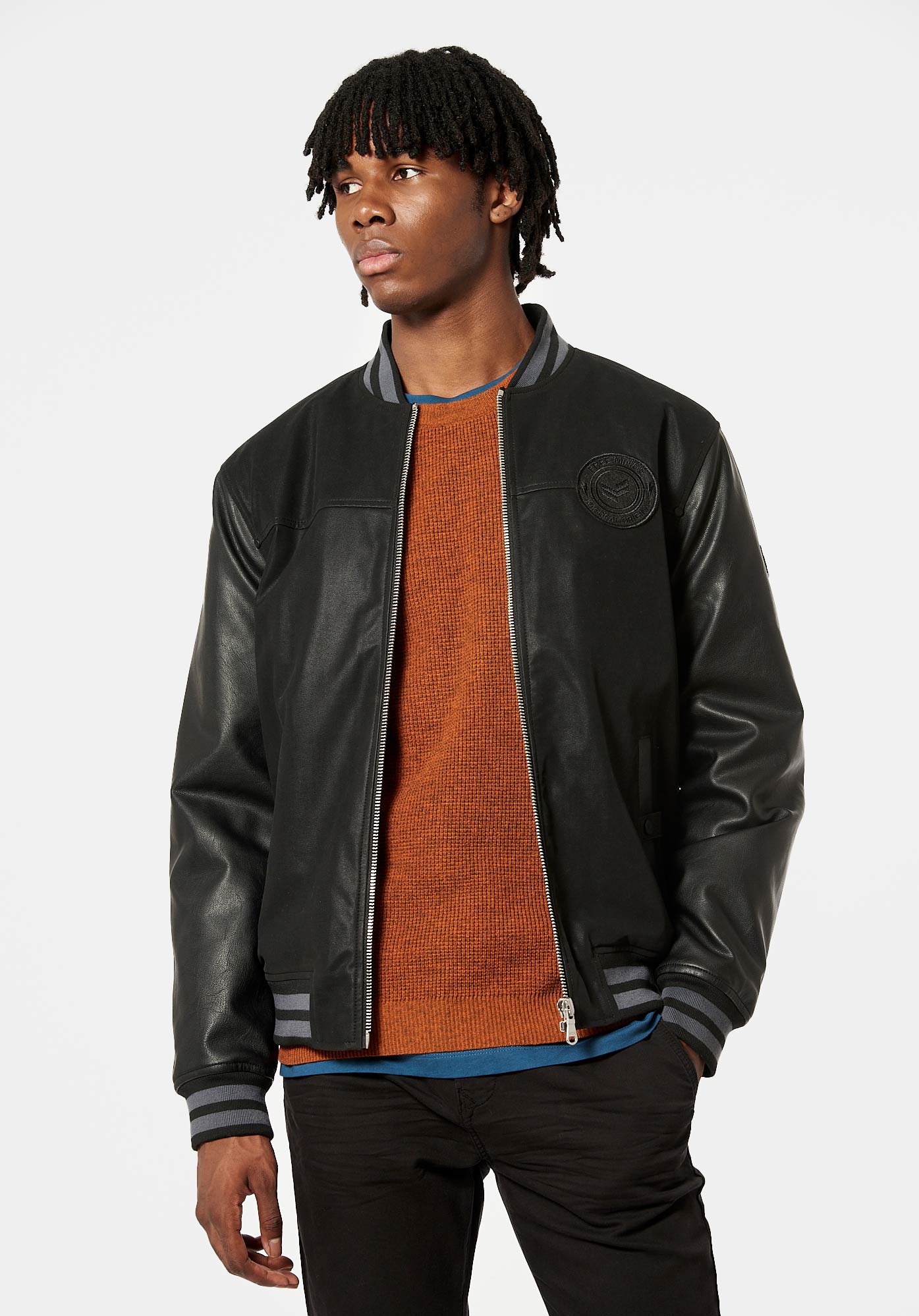SKY    Blouson noir Homme
