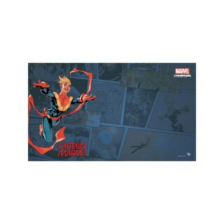 Marvel Champions: Captain Marvel Game Mat