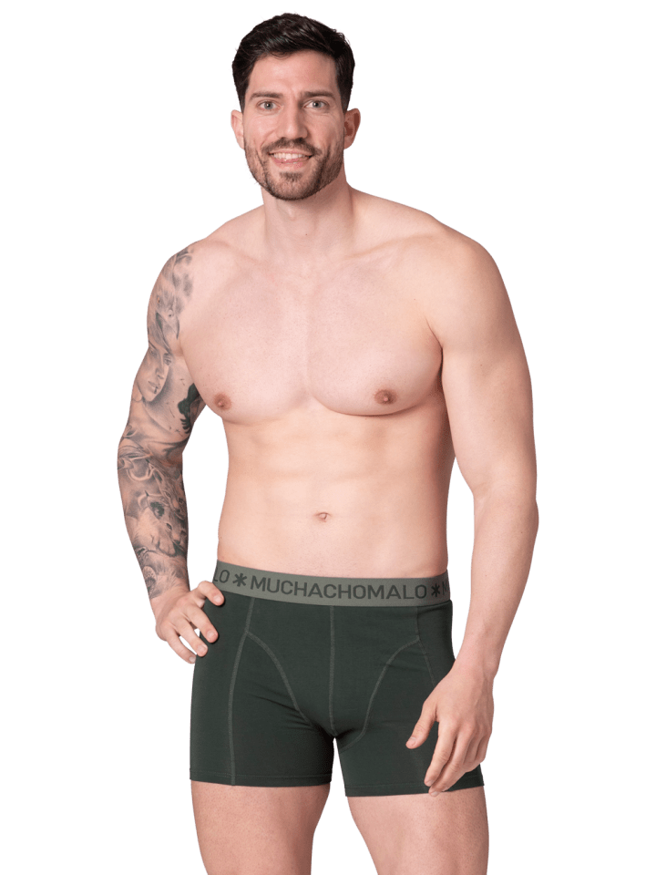 Muchachomalo 3er-Set: Boxershort in Mehrfarbig - für Herren günstig kaufen