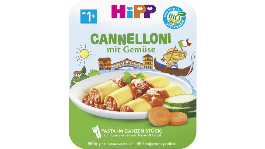 HiPP Bio für Kinder Pasta im ganzen Stück - Schalenmenüs 250 g