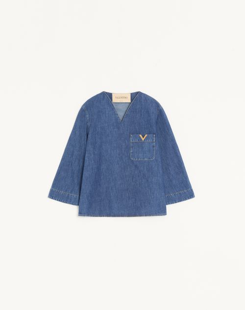Camisa jeans chambray