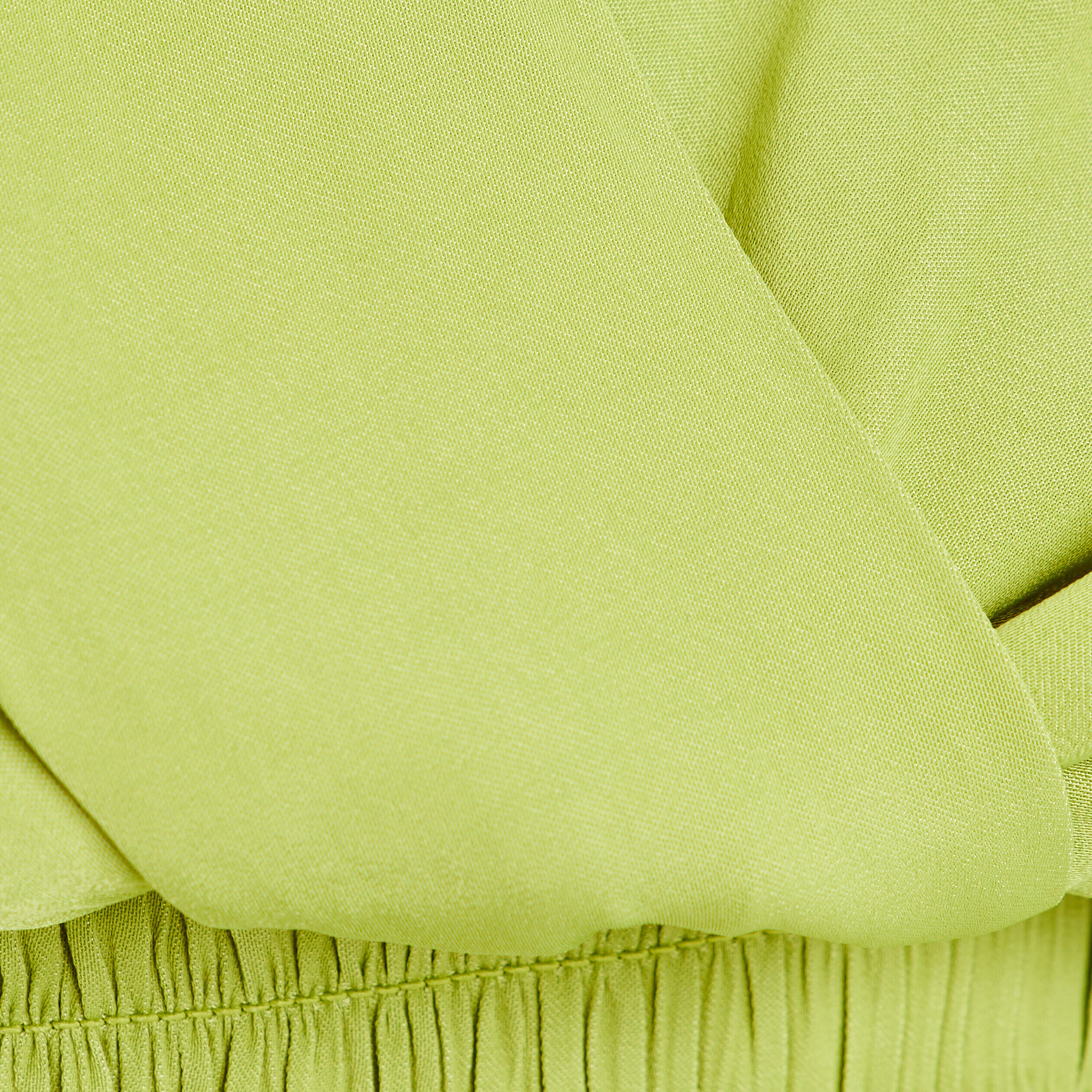 Blouse manches 3/4 vert anis femme | Cache Cache