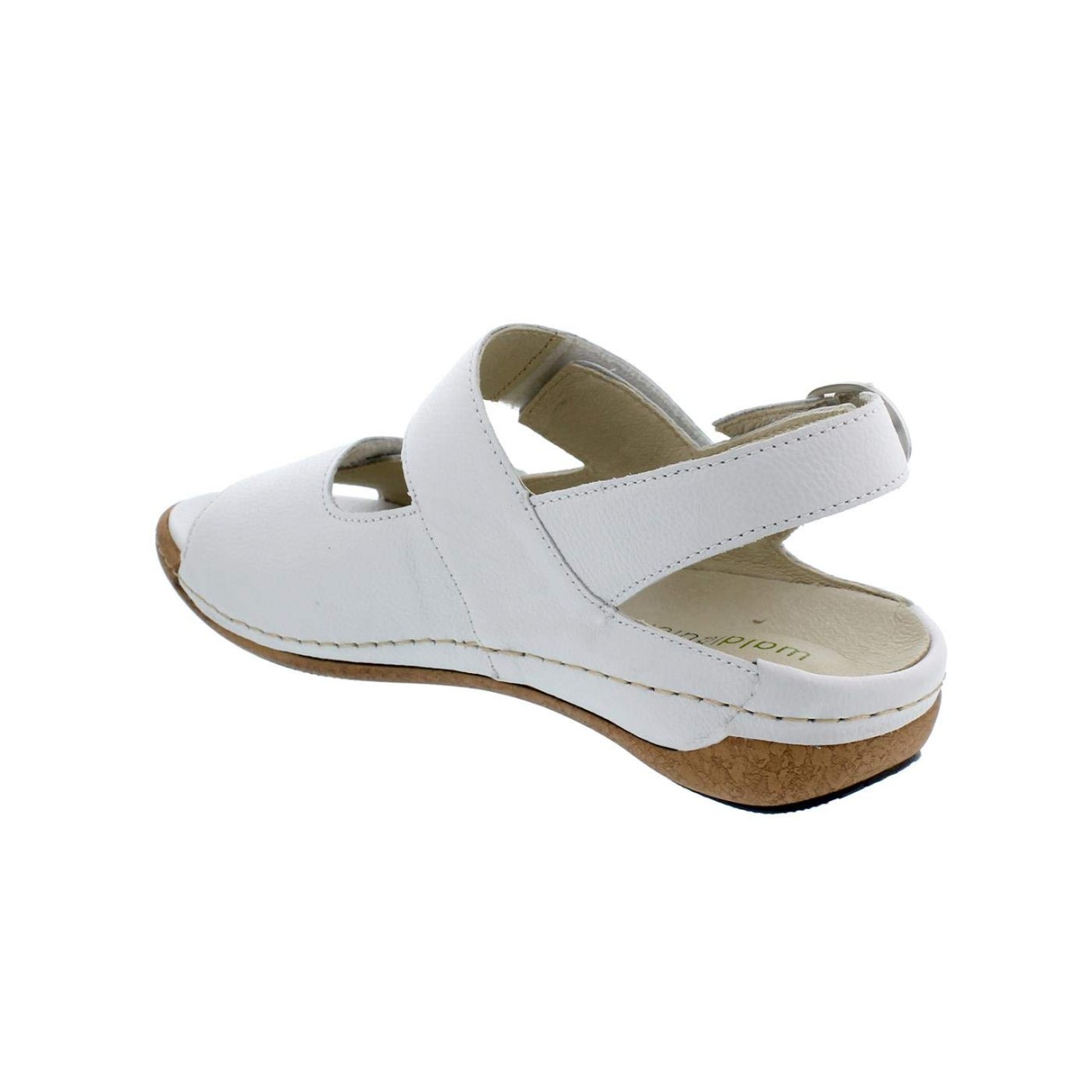 WALDLÄUFER Sling-Pumps weiss Heliett