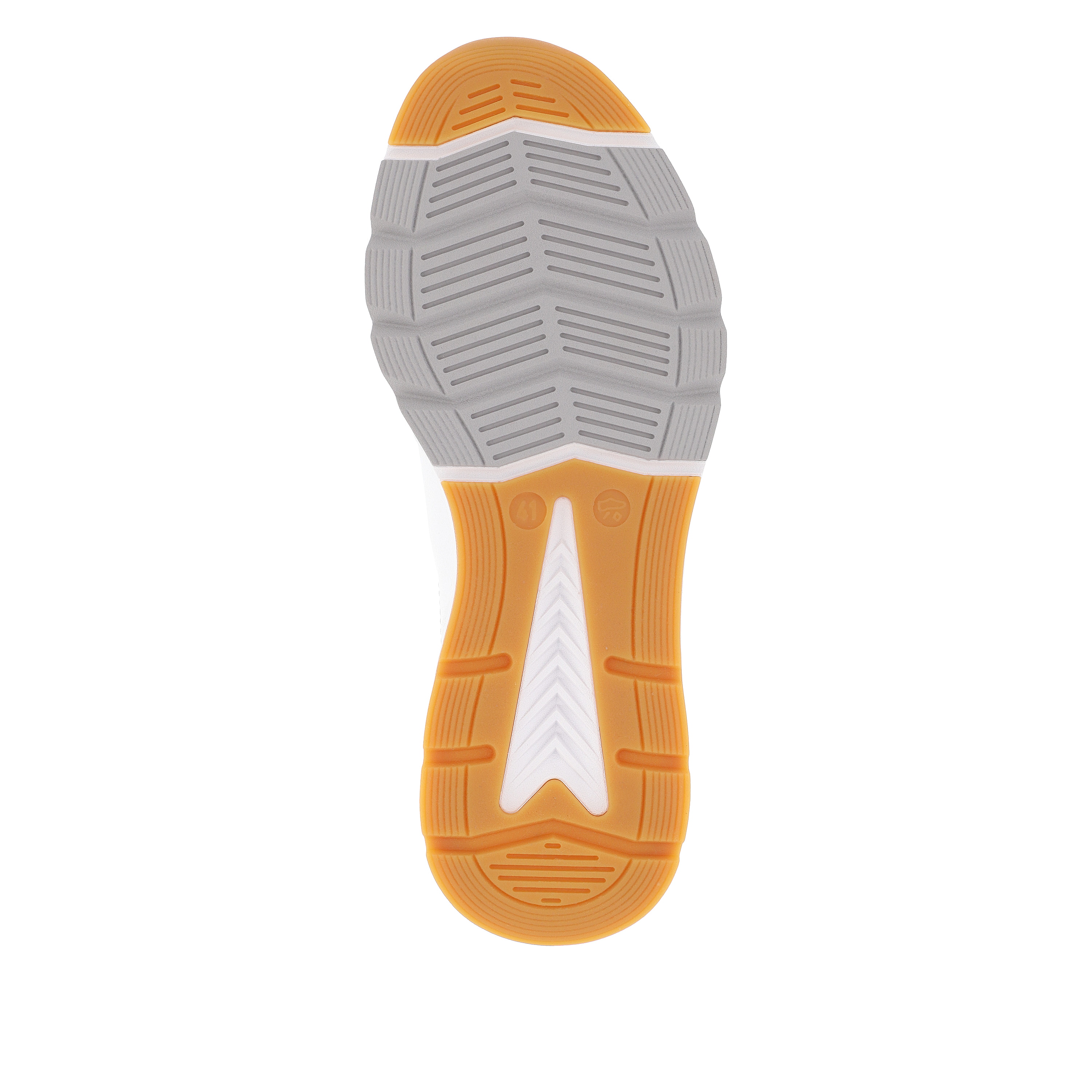 Rieker Herren Sneaker Low swan white