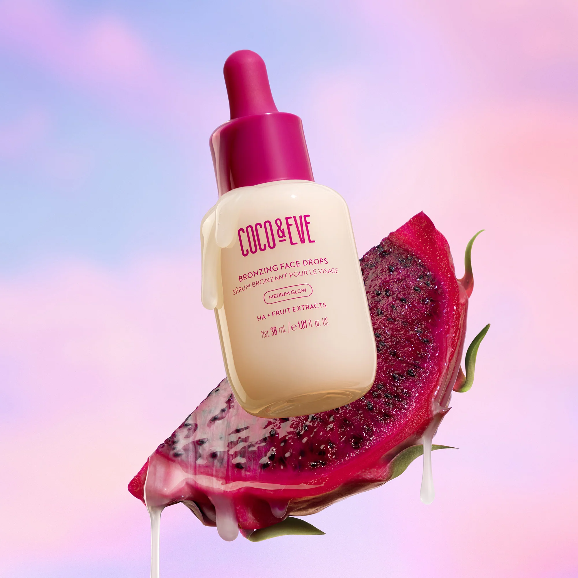 Sunny Honey Bronzing Face Drops - Dark Tan - Autoabbronzante viso