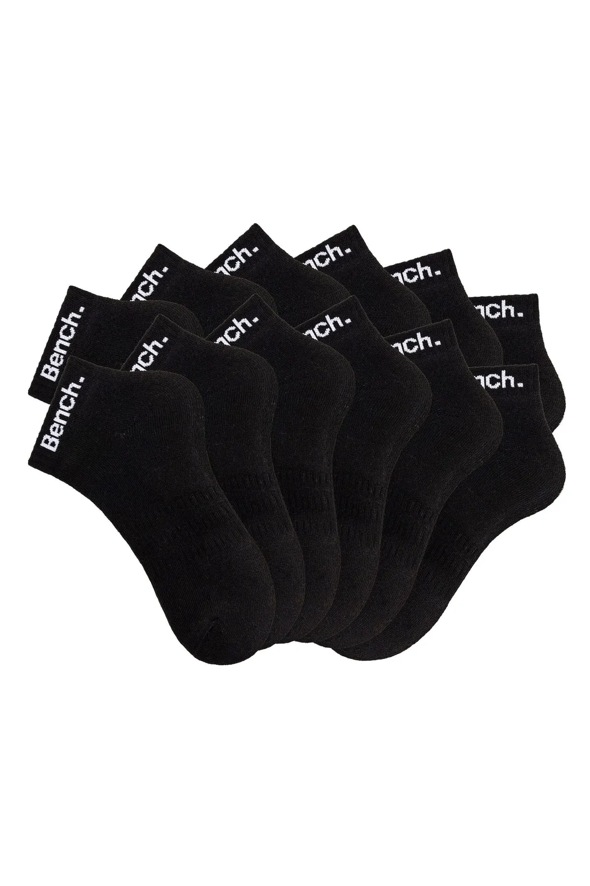 BENCH  Socken - Schwarz - Unifarben