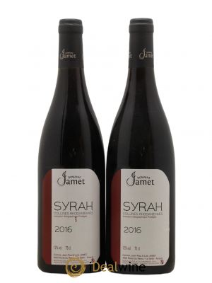 IGP Collines Rhodaniennes Syrah Jamet (Domaine)  2016 - Lot de 2 Bouteilles